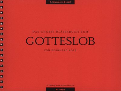 B. Ader: Das große Bläserbuch zum Go, Blens4/Blaso (St4B-BC)