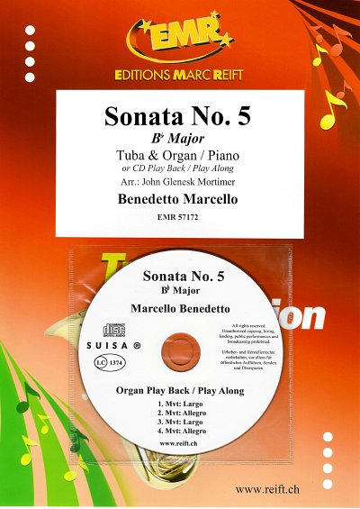 DL: B. Marcello: Sonata No. 5, TbKlv/Org