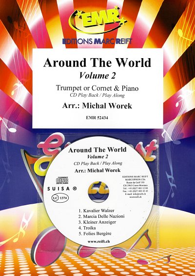 M. Worek: Around The World Volume 2, Trp/KrnKlav (+CD)