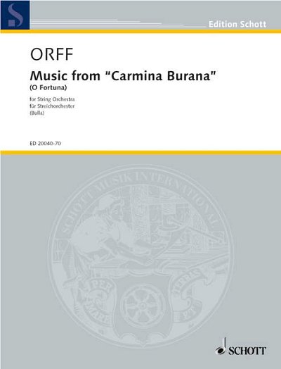 C. Orff: Musique de Carmina Burana (O Fortuna)