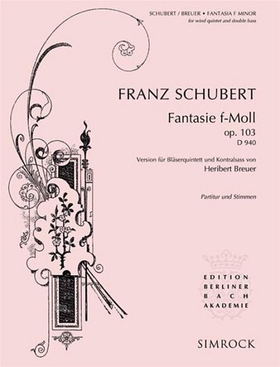 F. Schubert: Fantasie f-Moll op. 103 D 940  (Pa+St)
