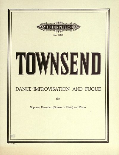 D. Townsend et al.: Dance Improvistations and Fugue