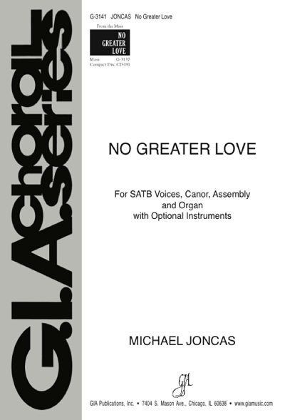 No Greater Love - organ edition, HolzEns (Stsatz)