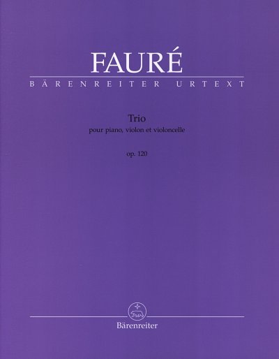 G. Fauré: Trio op. 120 N 194, VlVcKlv (KlavpaSt)