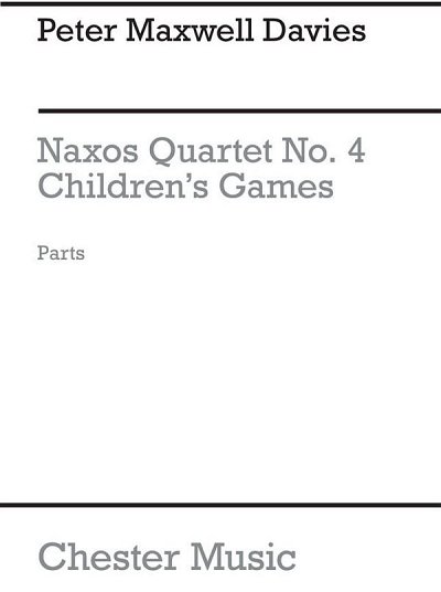 Naxos Quartet No.4 (Parts), 2VlVaVc