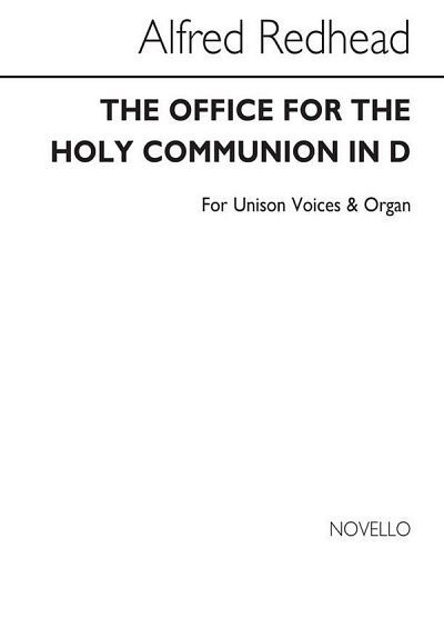 The Office For The Holy Communion In D, Ch1Org (Chpa)