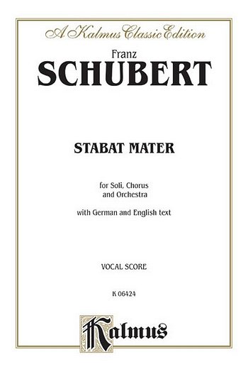 F. Schubert: Stabat Mater Klopstock (Bu)