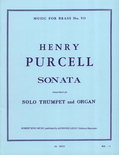 H. Purcell: Sonata For Trumpet And Organ, TrpOrg (Bu)