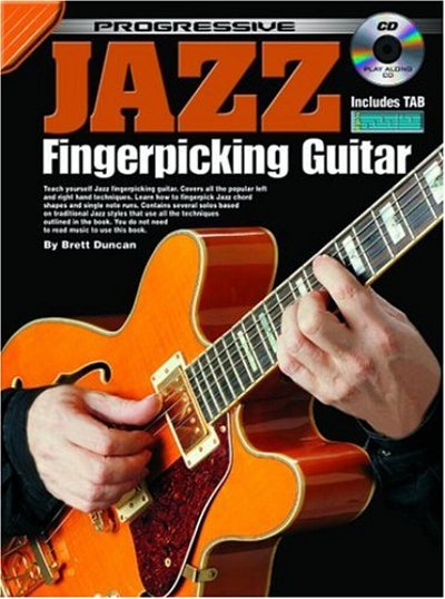 B. Duncan: Progressive Jazz Fingerpicking Guitar, Git (+CD)
