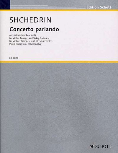 R. Schtschedrin: Concerto parlando  (KASt)