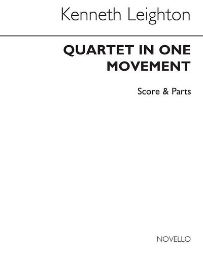 K. Leighton: Piano Quartet In One Movement (Pa+St)
