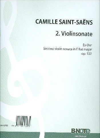 C. Saint-Saëns: Violinsonate Nr.2 Es-Dur , VlKlav (KlavpaSt)