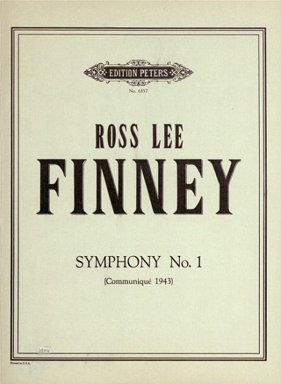 R.L. Finney: Symphonie Nr. 1 (communiqué 1943)