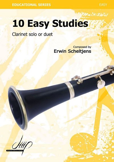 10 Easy Studies For 1 or 2 Clarinets, Klar