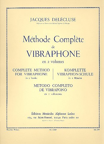 J. Delecluse: Methode Complete de Vibraphone 2, Vib