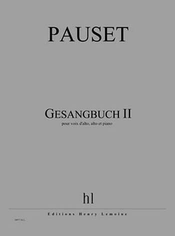 B. Pauset: Gesangbuch II