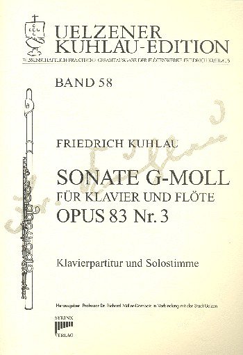 F. Kuhlau: Sonate g-Moll op. 83/3, FlKlav (KlavpaSt)