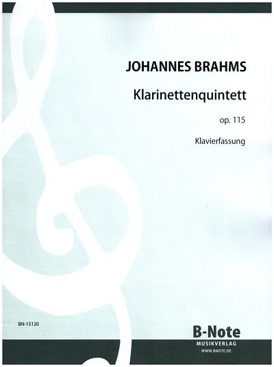 J. Brahms: Klarinettenquintett op.115 (Arr. Klavier), Klav