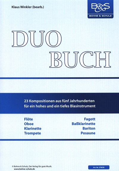 K. Winkler: Duo Buch, 2Blas (2Sppa)