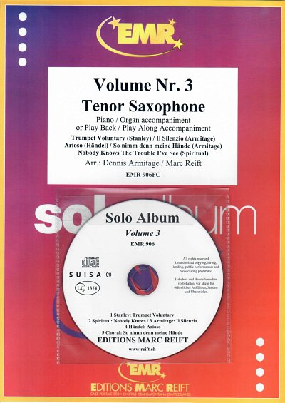 DL: M. Reift: Solo Album Volume 03, TsaxKlavOrg