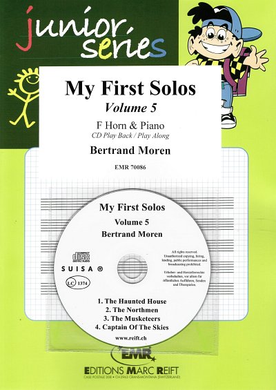 B. Moren: My First Solos Volume 5, HrnKlav (+CD)