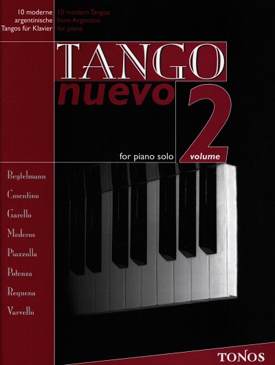 Tango Nuevo for piano solo Vol.2