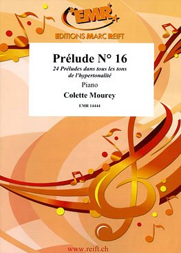 C. Mourey: Prélude N° 16, Klav