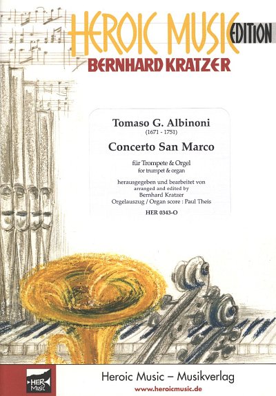 T. Albinoni: Concerto San Marco, TrpOrg (OrpaSt)