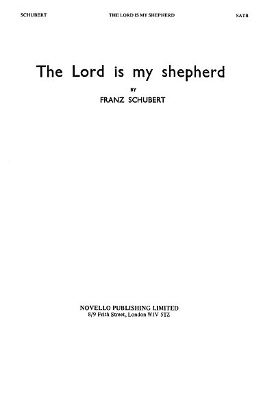 F. Schubert: The Lord Is My Shepherd, GchOrg (Chpa)