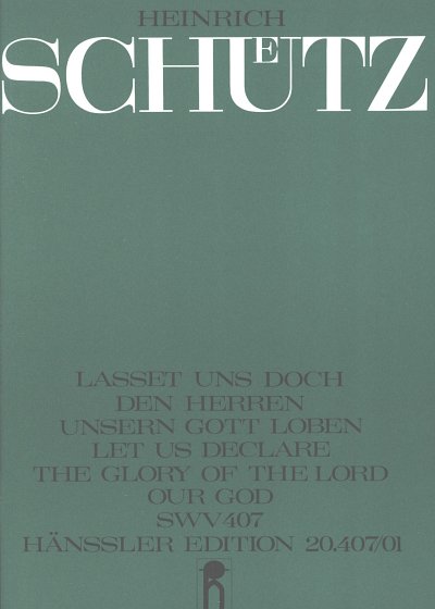 H. Schuetz: O Jesu suess, wer dein gedenkt SWV 406 (op. 12 N