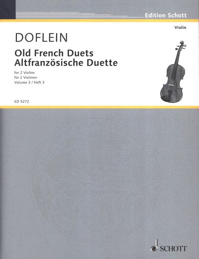 Altfranzösische Duette Band 3, 2Vl (Sppa)