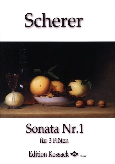 J. Scherer: Sonate 1 G-Dur, 3Fl (Pa+St)