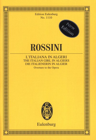 G. Rossini: L'Italiana In Algeri - Ouvertuere Eulenburg Stud
