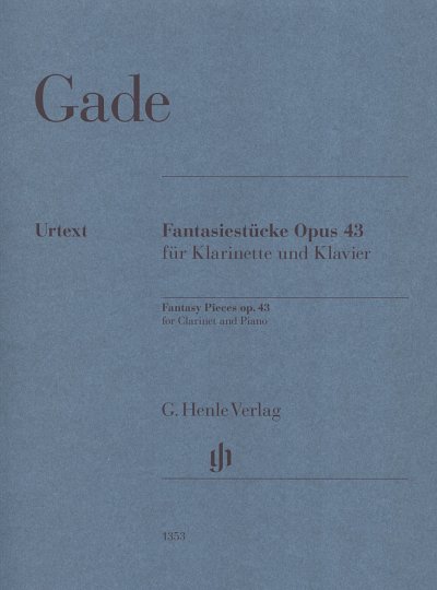 N. Gade: Fantasiestuecke op. 43, KlarKlav (KlavpaSt)