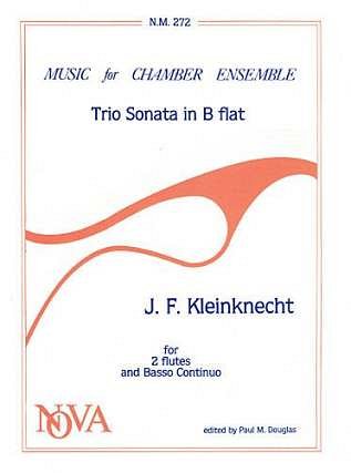 J.F. Kleinknecht: Sonate B-dur op. 20/1 (Pa+St)