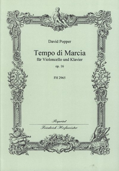 D. Popper: Tempo di marcia op.16 für Violoncello