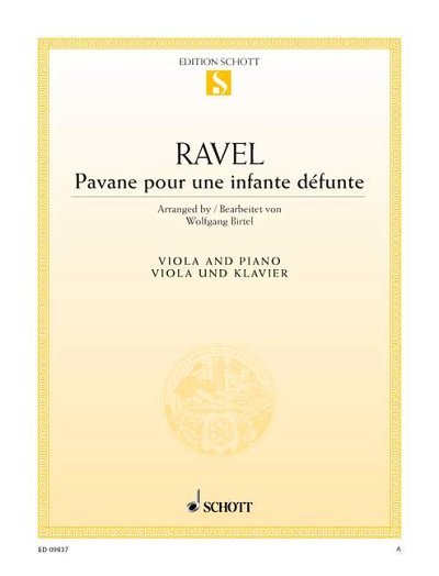 DL: M. Ravel: Pavane pour une infante défunte, VaKlv