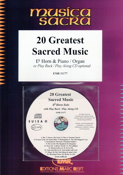 DL: 20 Greatest Sacred Music, HrnKlav/Org