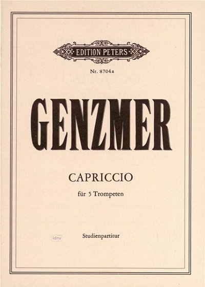H. Genzmer: Capriccio (1984)