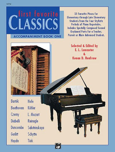E.L. Lancaster: First Favorite Classics 1 Acc., Klav