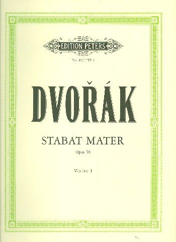 A. Dvo_ák: Stabat Mater op. 58, 4GesGchOrch (Vl1)