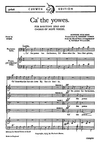 R. Vaughan Williams: Ca' The Yowes To The Knowes (Chpa)