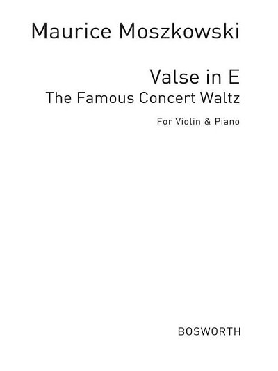 Waltz In E For Violin And Piano Op.34 No.1