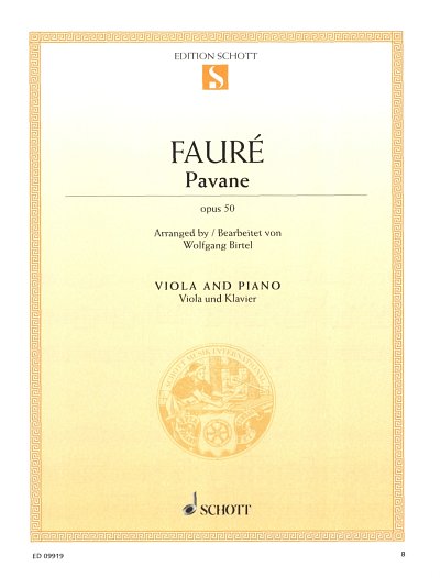 G. Fauré: Pavane op. 50 , VaKlv
