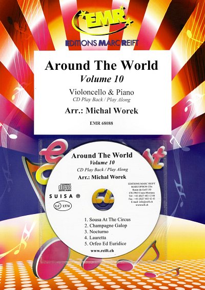 M. Worek: Around The World Volume 10, VcKlav (+CD)