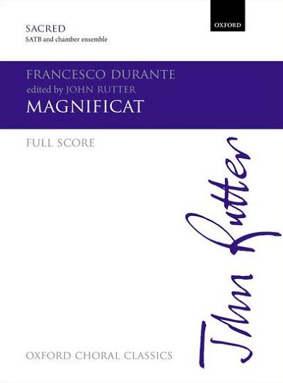 F. Durante: Magnificat, Gch5StroOrg (Part.)