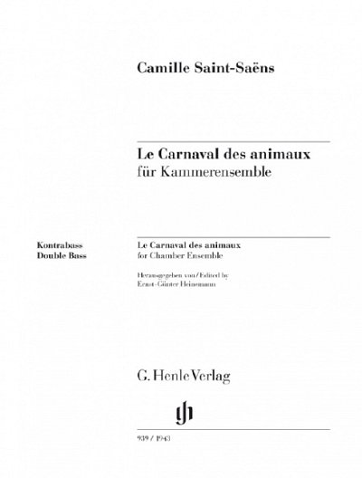 C. Saint-Saëns: Le Carnaval des animaux, Kamens (KB)