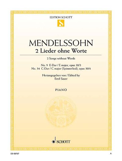 DL: F. Mendelssohn Barth: 2 Lieder ohne Worte, Klav