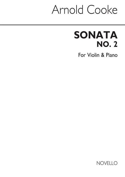 A. Cooke: Sonata No.2 For Violin & Piano, VlKlav (KlavpaSt)
