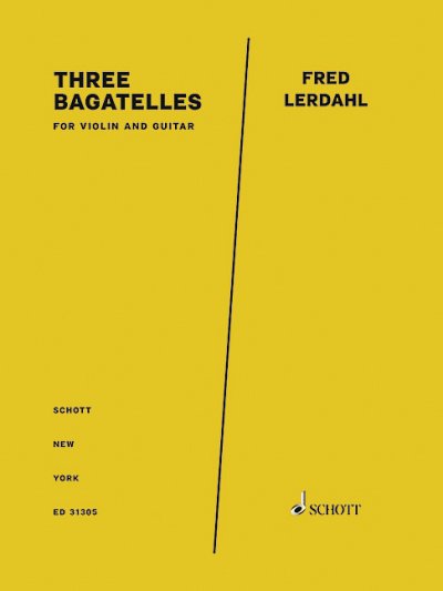 Lerdahl, Fred: Three Bagatelles